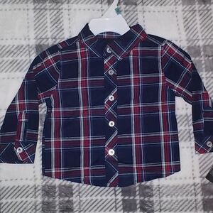 Plaid Button-up